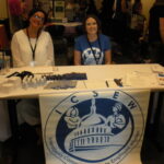 Health and Wellness Fair 2016: ICSEW table with Anne and Karin