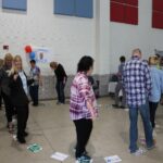 Public Service Recognition Week 2016: group photo of people playing a game