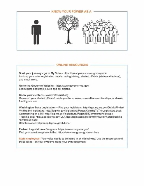 Advocacy flyer screenshot page 2