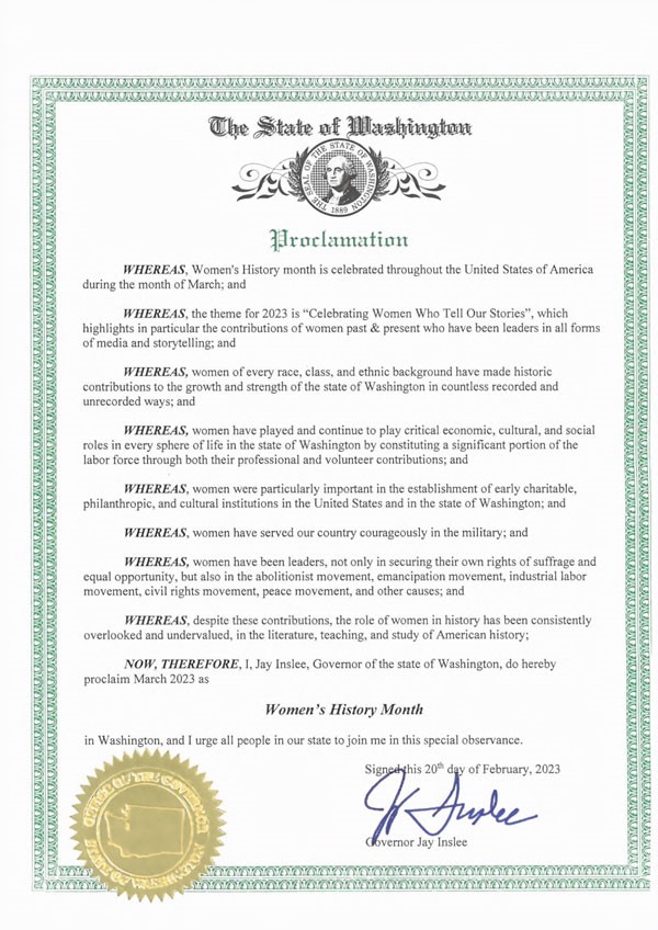 March-2023-Women's-History-Proclamation
